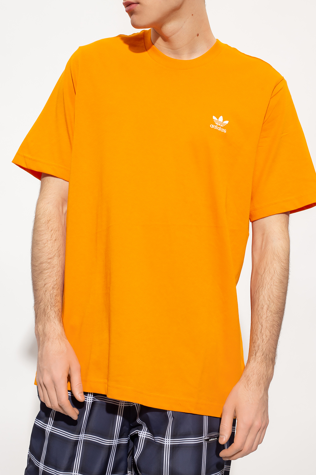 Basket adidas best sale homme orange